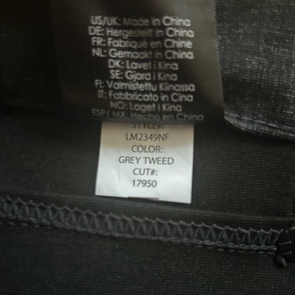 Liverpool LA-{Size 10/30}-Grey Tweed Skinny Jeans - Picture 4 of 7